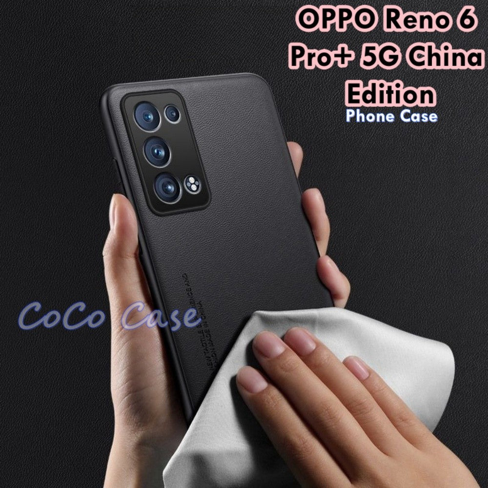 For OPPO Reno 6 Pro+ 5G China Edition Cover Silicone Professional Full Case Classic Simple Solid Color Phone Case Cover sweatproof