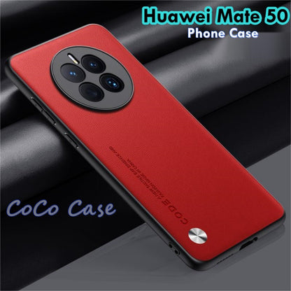 For Huawei Mate 50 Cover Silicone Professional Full Case Classic Simple Solid Color Phone Case Cover sweatproof