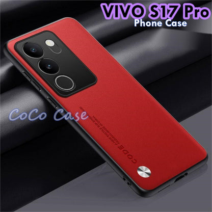 For VIVO S17 Pro Cover Silicone Professional Full Case Classic Simple Solid Color Phone Case Cover sweatproof