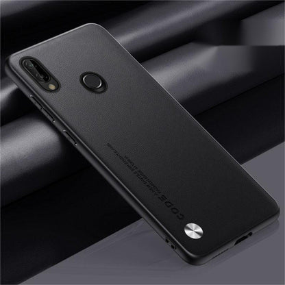 For Huawei Nova 3E Cover Silicone Professional Full Case Classic Simple Solid Color Phone Case Cover sweatproof
