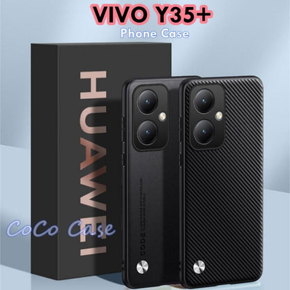 For VIVO Y35+ Cover Silicone Professional Full Case Classic Simple Solid Color Phone Case Cover sweatproof