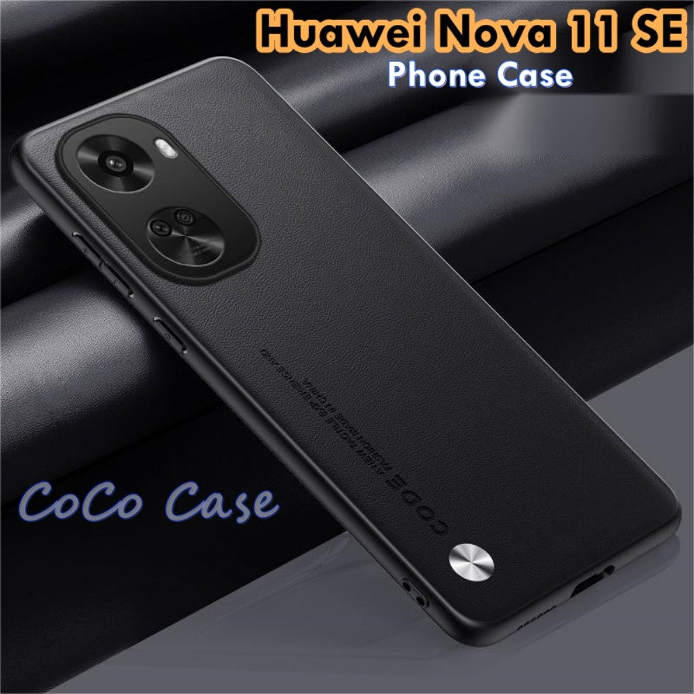 For Huawei Nova 11 SE Cover Silicone Professional Full Case Classic Simple Solid Color Phone Case Cover sweatproof