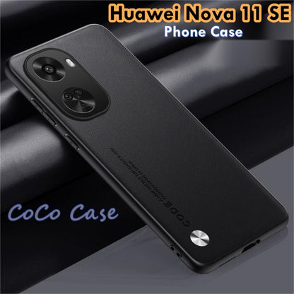 For Huawei Nova 11 SE Cover Silicone Professional Full Case Classic Simple Solid Color Phone Case Cover sweatproof