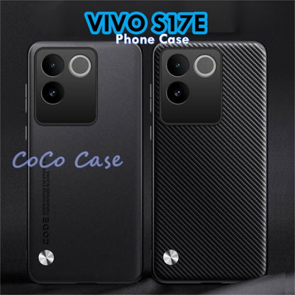 For VIVO S17E Cover Silicone Professional Full Case Classic Simple Solid Color Phone Case Cover sweatproof