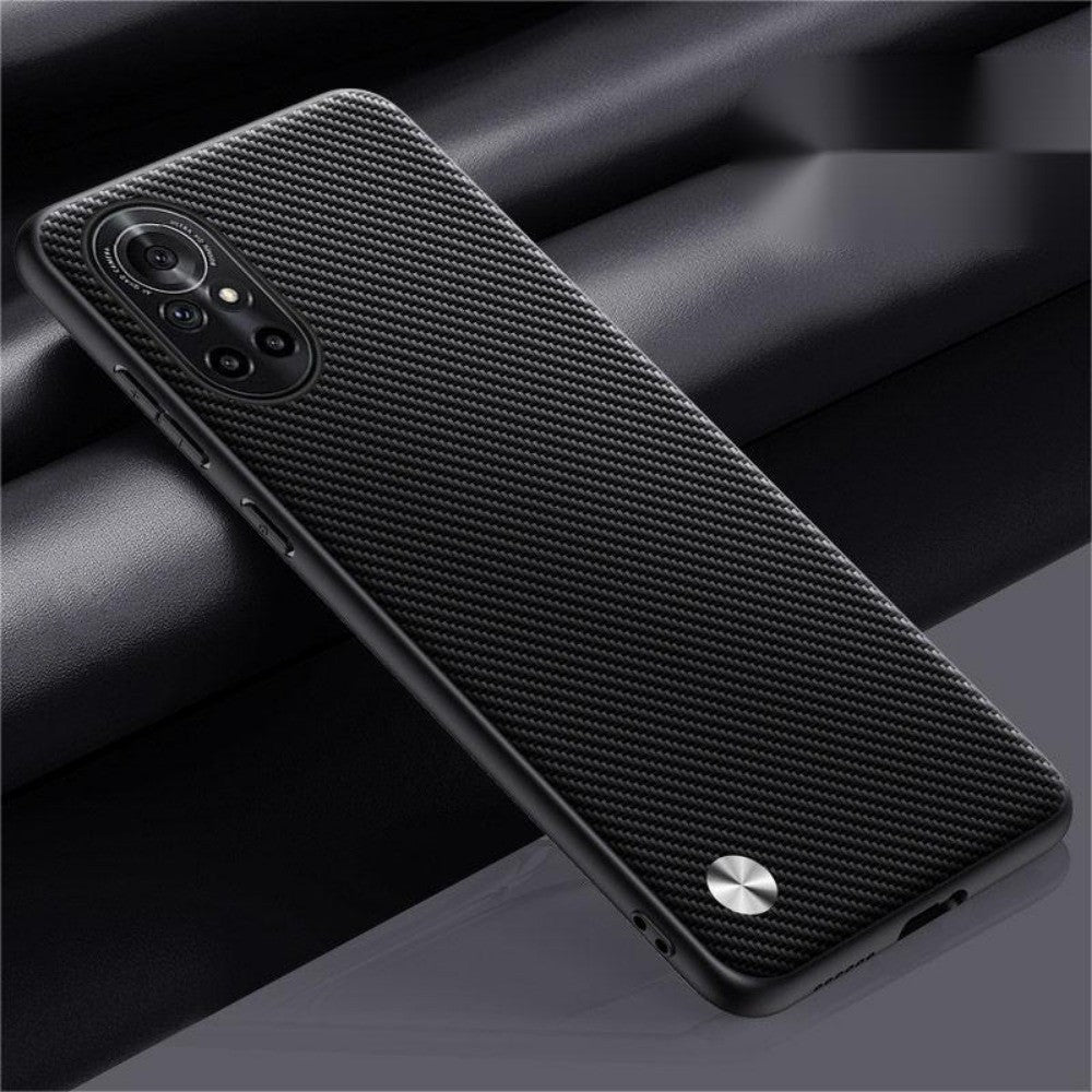 For Huawei Nova 8 Cover Silicone Professional Full Case Classic Simple Solid Color Phone Case Cover sweatproof
