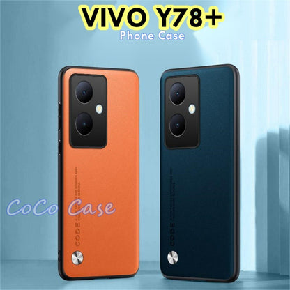 For VIVO Y78+ Cover Silicone Professional Full Case Classic Simple Solid Color Phone Case Cover sweatproof
