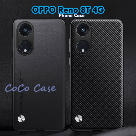 For OPPO Reno 8T 4G Cover Silicone Professional Full Case Classic Simple Solid Color Phone Case Cover sweatproof