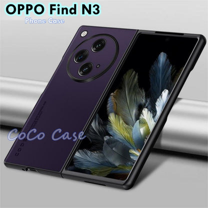 For OPPO Find N3 Cover Silicone Professional Full Case Classic Simple Solid Color Phone Case Cover sweatproof