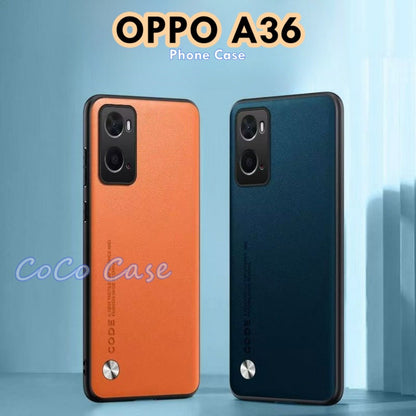 For OPPO A36 Cover Silicone Professional Full Case Classic Simple Solid Color Phone Case Cover sweatproof