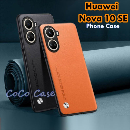 For Huawei Nova 10 SE Cover Silicone Professional Full Case Classic Simple Solid Color Phone Case Cover sweatproof