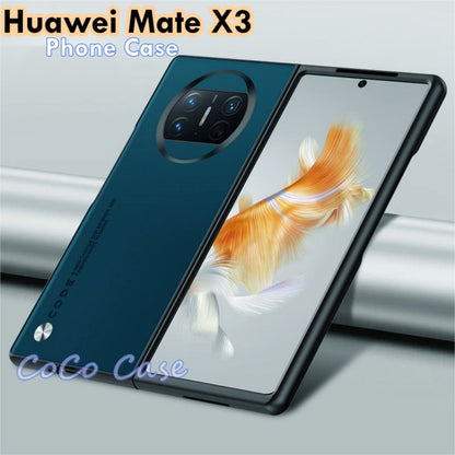 For Huawei Mate X3 Cover Silicone Professional Full Case Classic Simple Solid Color Phone Case Cover sweatproof