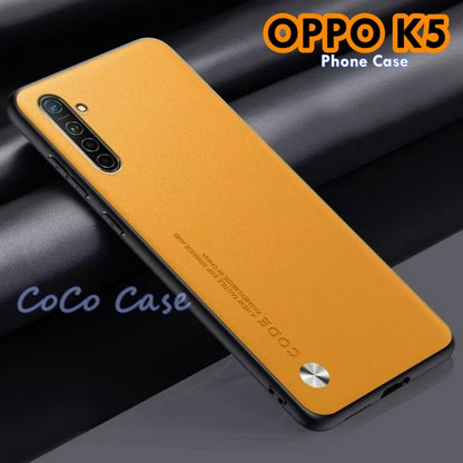 For OPPO K5 Cover Silicone Professional Full Case Classic Simple Solid Color Phone Case Cover sweatproof