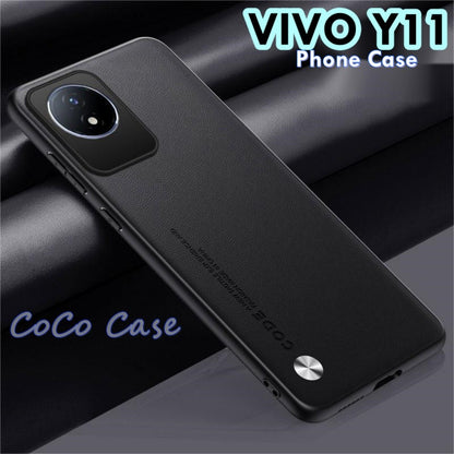For VIVO Y11 Cover Silicone Professional Full Case Classic Simple Solid Color Phone Case Cover sweatproof