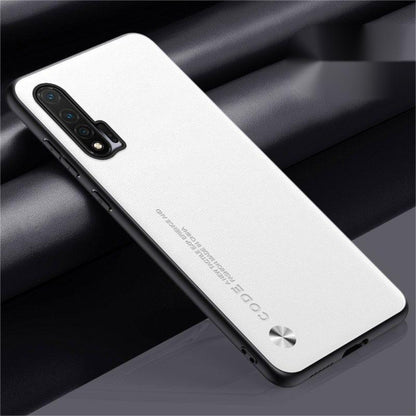For Huawei Nova 6 4G Cover Silicone Professional Full Case Classic Simple Solid Color Phone Case Cover sweatproof