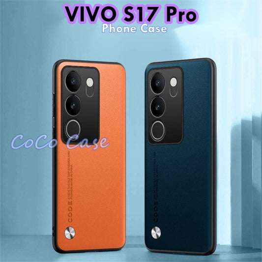 For VIVO S17 Pro Cover Silicone Professional Full Case Classic Simple Solid Color Phone Case Cover sweatproof