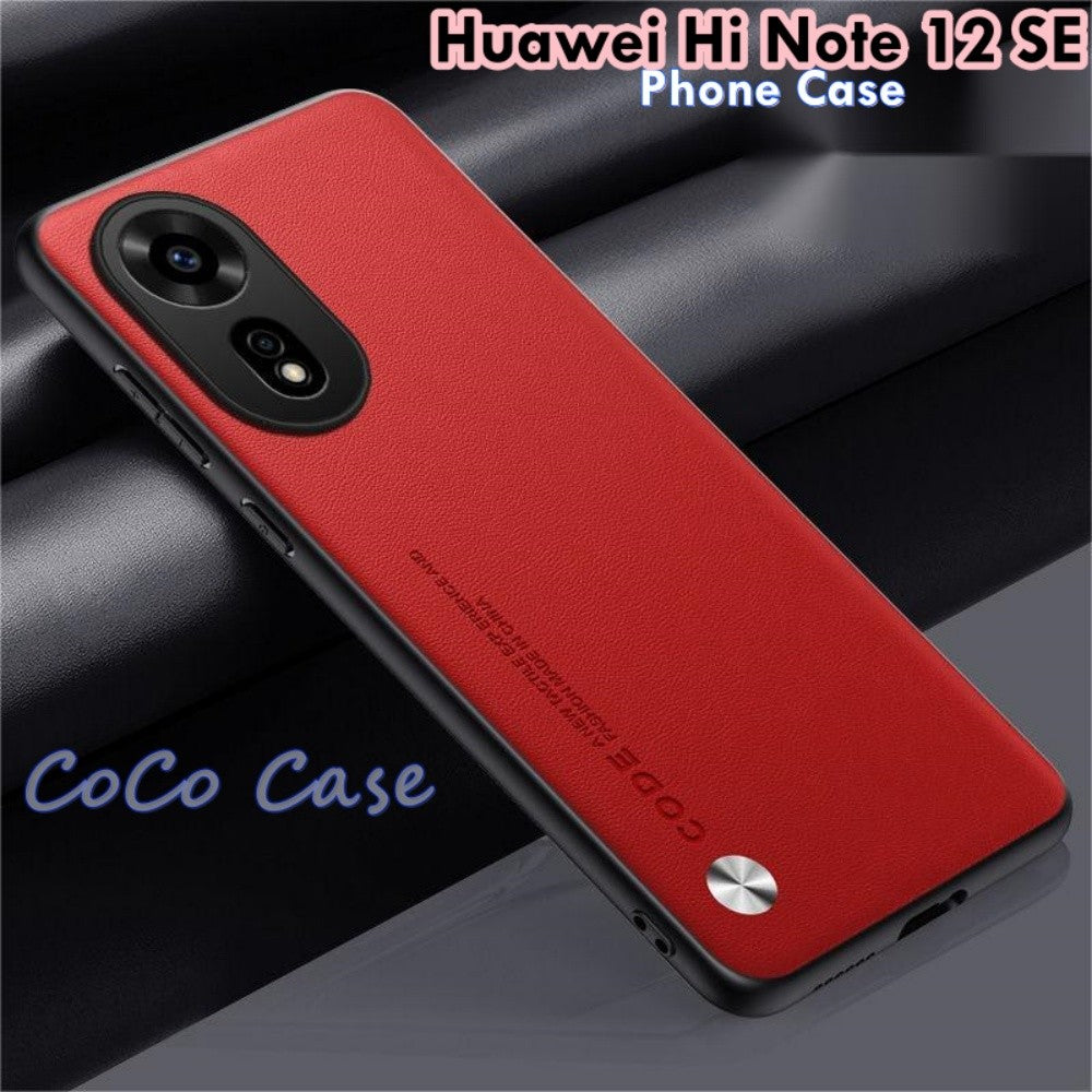 For Huawei Hi Note 12 SE Cover Silicone Professional Full Case Classic Simple Solid Color Phone Case Cover sweatproof