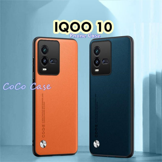 For IQOO 10 Cover Silicone Professional Full Case Classic Simple Solid Color Phone Case Cover sweatproof