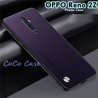 For OPPO Reno 2Z Cover Silicone Professional Full Case Classic Simple Solid Color Phone Case Cover sweatproof