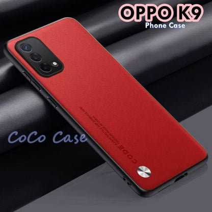 For OPPO K9 Cover Silicone Professional Full Case Classic Simple Solid Color Phone Case Cover sweatproof