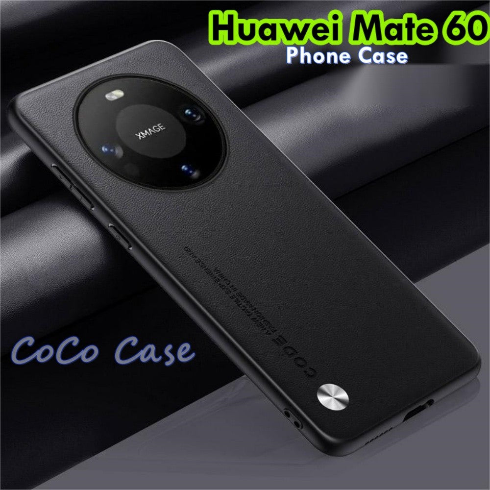 For Huawei Mate 60 Cover Silicone Professional Full Case Classic Simple Solid Color Phone Case Cover sweatproof