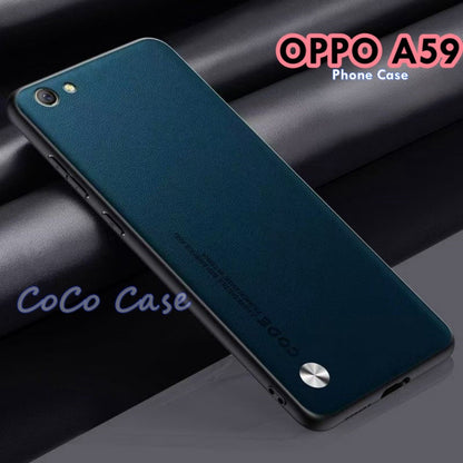 For OPPO A59 Cover Silicone Professional Full Case Classic Simple Solid Color Phone Case Cover sweatproof