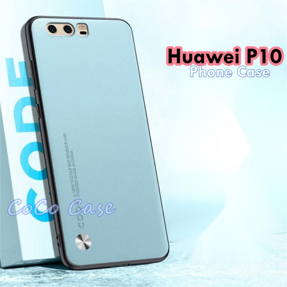 For Huawei P10 Cover Silicone Professional Full Case Classic Simple Solid Color Phone Case Cover sweatproof