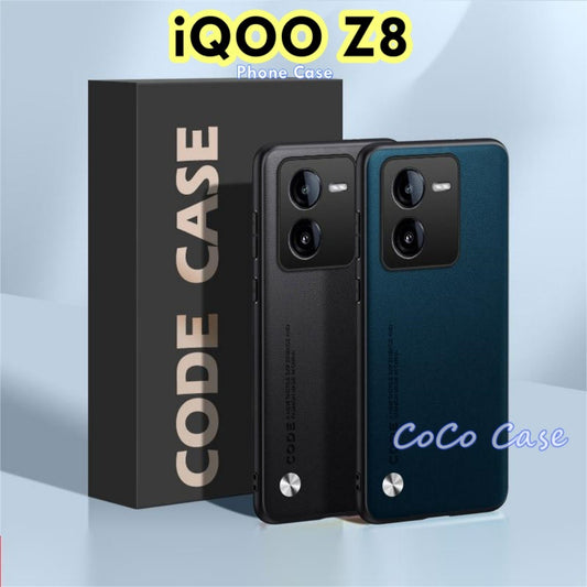 For iQOO Z8 Cover Silicone Professional Full Case Classic Simple Solid Color Phone Case Cover sweatproof