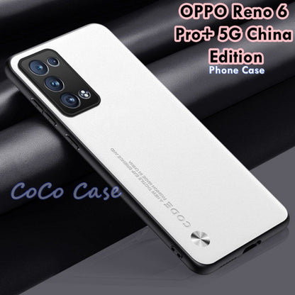 For OPPO Reno 6 Pro+ 5G China Edition Cover Silicone Professional Full Case Classic Simple Solid Color Phone Case Cover sweatproof