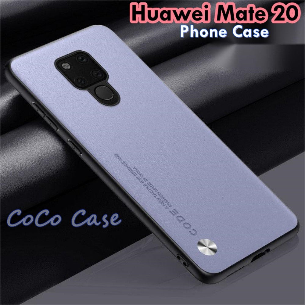 For Huawei Mate 20 Cover Silicone Professional Full Case Classic Simple Solid Color Phone Case Cover sweatproof