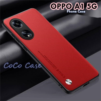 For OPPO A1 5G Cover Silicone Professional Full Case Classic Simple Solid Color Phone Case Cover sweatproof