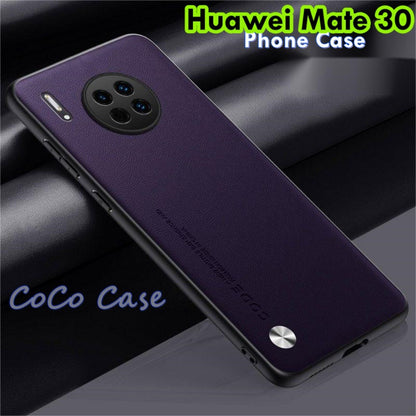 For Huawei Mate 30 Cover Silicone Professional Full Case Classic Simple Solid Color Phone Case Cover sweatproof