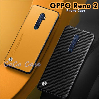 For OPPO Reno 2 Cover Silicone Professional Full Case Classic Simple Solid Color Phone Case Cover sweatproof