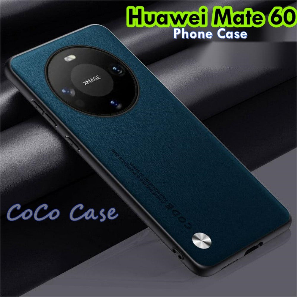 For Huawei Mate 60 Cover Silicone Professional Full Case Classic Simple Solid Color Phone Case Cover sweatproof