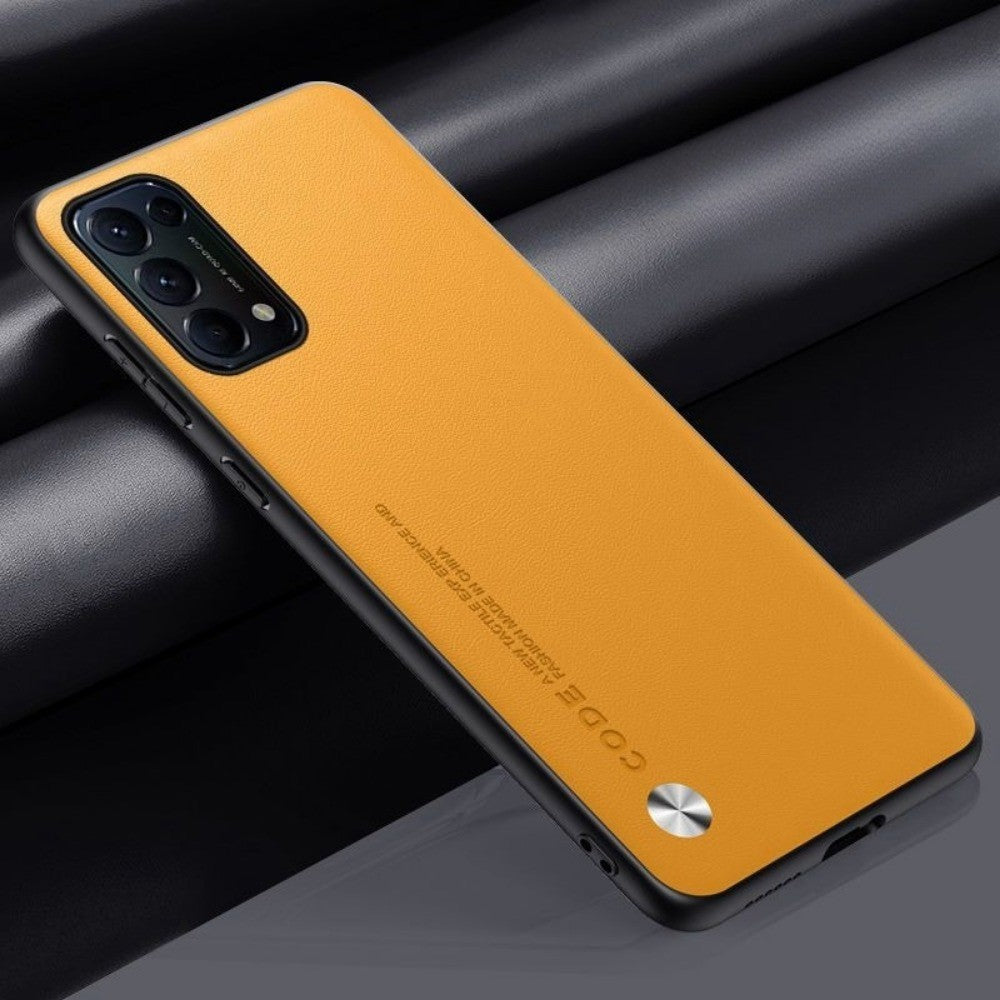 For OPPO Reno 5 Cover Silicone Professional Full Case Classic Simple Solid Color Phone Case Cover sweatproof