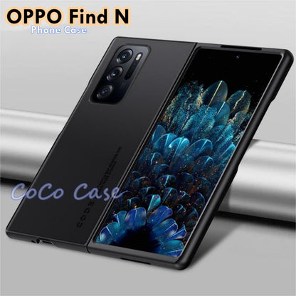 For OPPO Find N Cover Silicone Professional Full Case Classic Simple Solid Color Phone Case Cover sweatproof