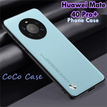 For Huawei Mate 40 Pro+ Cover Silicone Professional Full Case Classic Simple Solid Color Phone Case Cover sweatproof