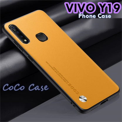 For VIVO Y19 Cover Silicone Professional Full Case Classic Simple Solid Color Phone Case Cover sweatproof