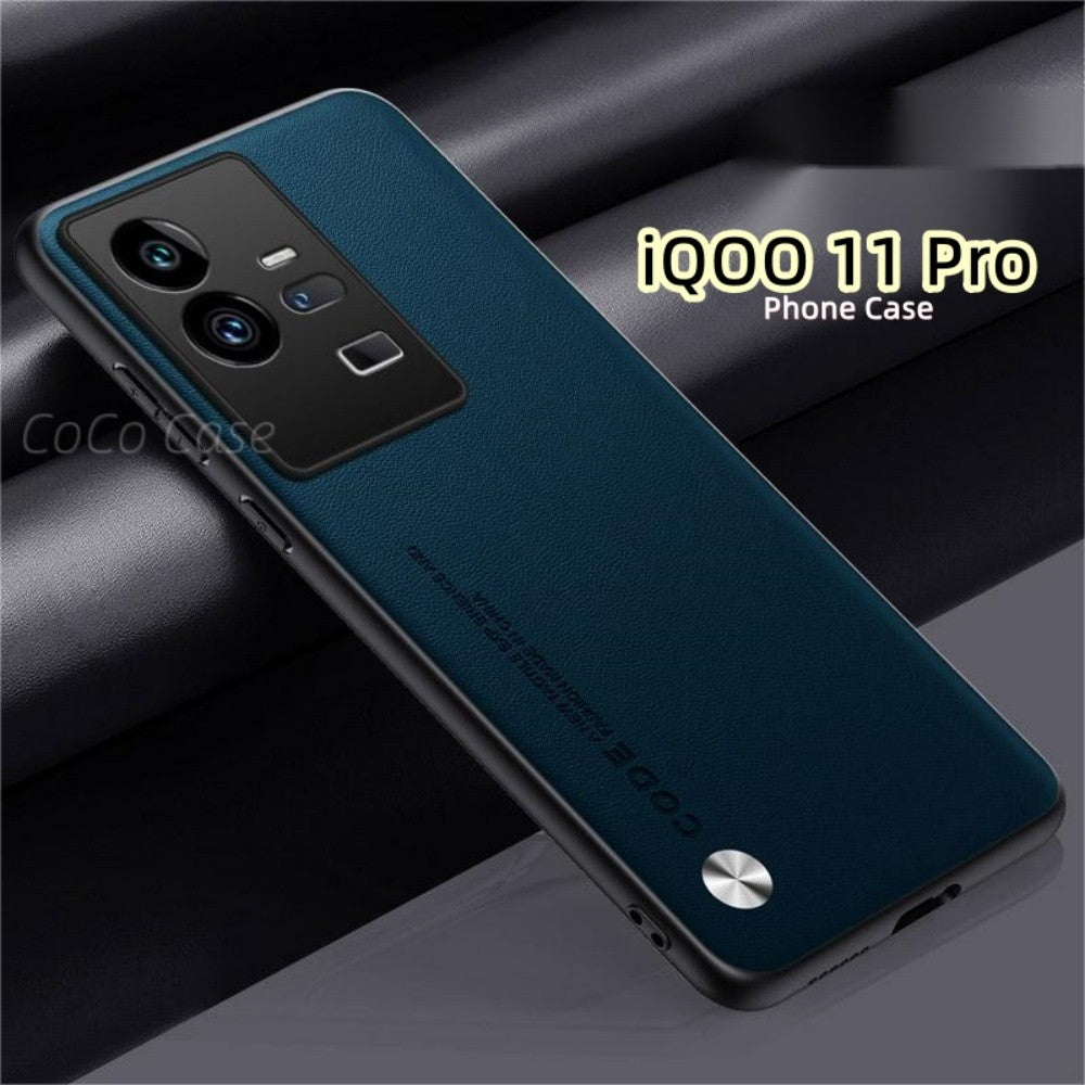 For iQOO 11 Pro Cover Silicone Professional Full Case Classic Simple Solid Color Phone Case Cover sweatproof