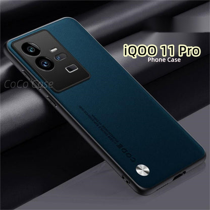 For iQOO 11 Pro Cover Silicone Professional Full Case Classic Simple Solid Color Phone Case Cover sweatproof