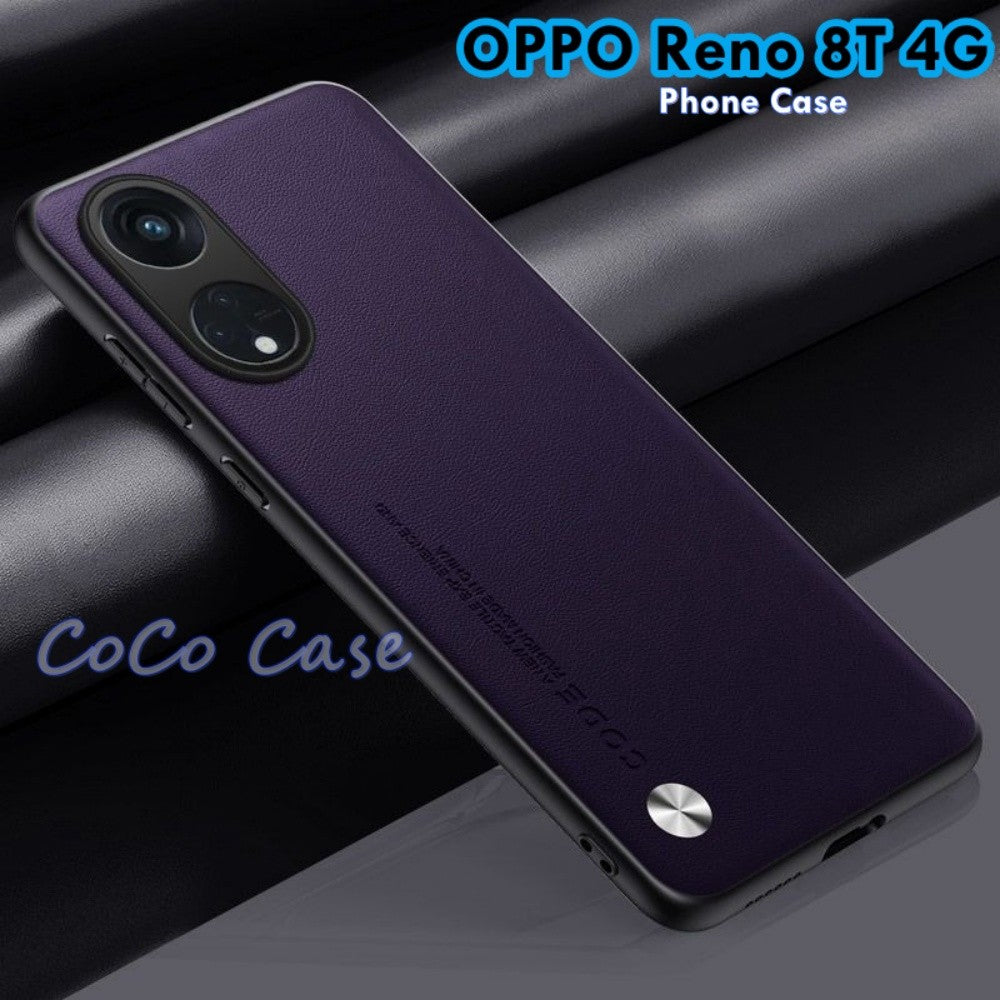 For OPPO Reno 8T 4G Cover Silicone Professional Full Case Classic Simple Solid Color Phone Case Cover sweatproof