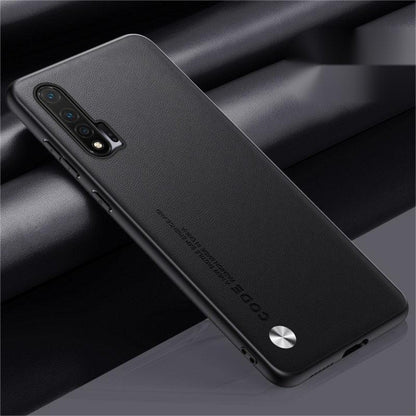 For Huawei Nova 6 4G Cover Silicone Professional Full Case Classic Simple Solid Color Phone Case Cover sweatproof