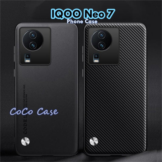 For IQOO Neo 7 Cover Silicone Professional Full Case Classic Simple Solid Color Phone Case Cover sweatproof