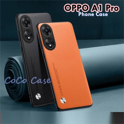For OPPO A1 Pro Cover Silicone Professional Full Case Classic Simple Solid Color Phone Case Cover sweatproof