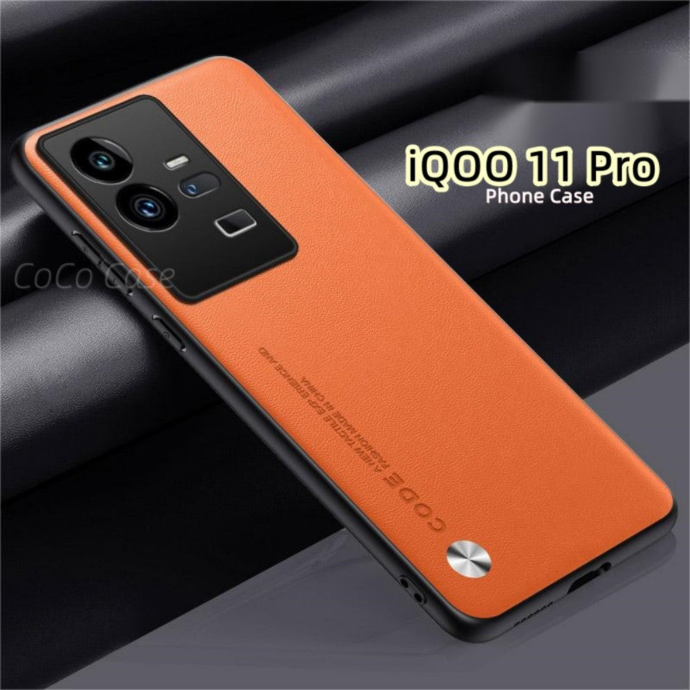 For iQOO 11 Pro Cover Silicone Professional Full Case Classic Simple Solid Color Phone Case Cover sweatproof