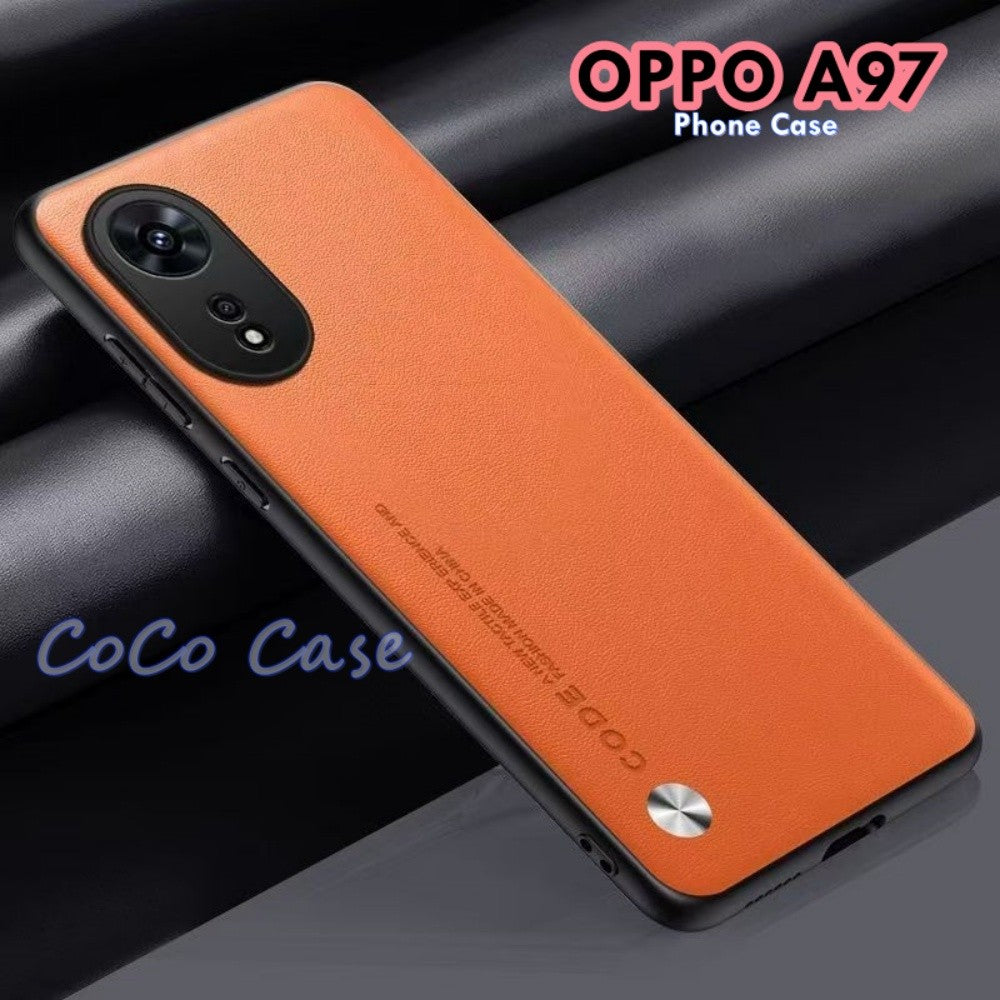 For OPPO A97 Cover Silicone Professional Full Case Classic Simple Solid Color Phone Case Cover sweatproof