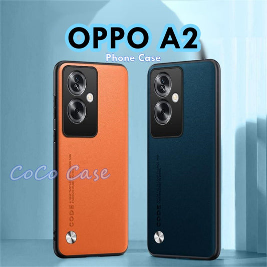 For OPPO A2 Cover Silicone Professional Full Case Classic Simple Solid Color Phone Case Cover sweatproof
