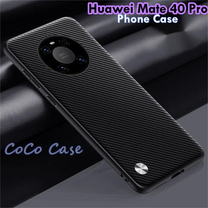 For Huawei Mate 40 Pro Cover Silicone Professional Full Case Classic Simple Solid Color Phone Case Cover sweatproof