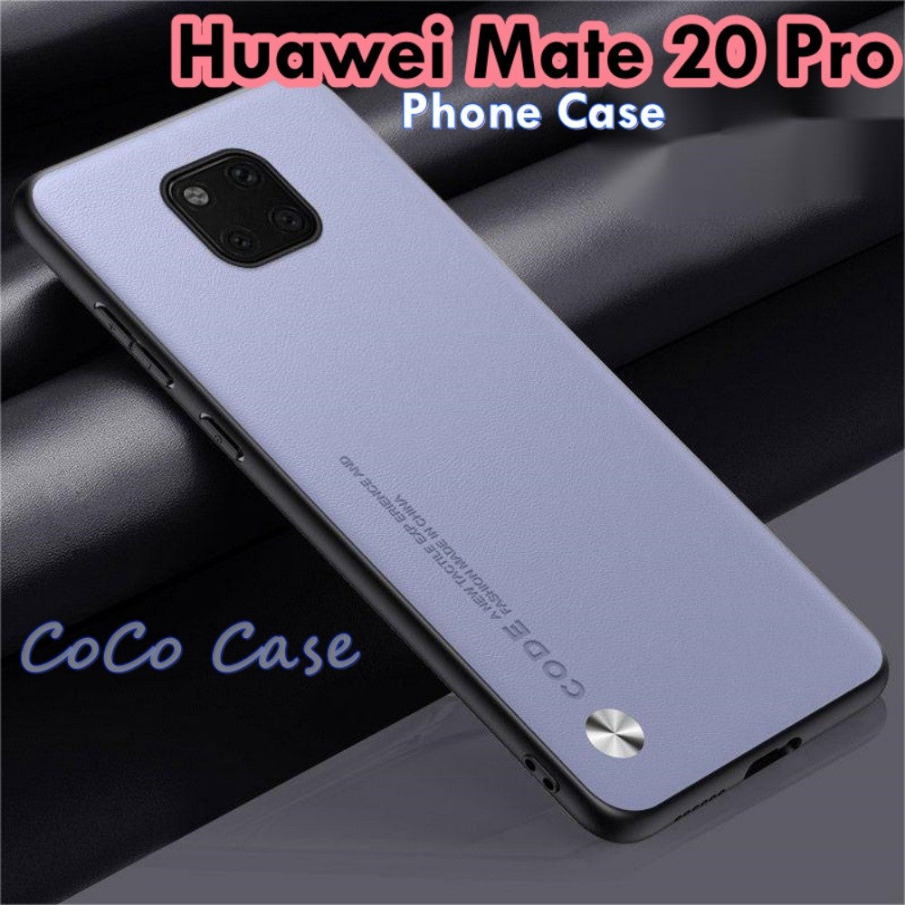 For Huawei Mate 20 Pro Cover Silicone Professional Full Case Classic Simple Solid Color Phone Case Cover sweatproof