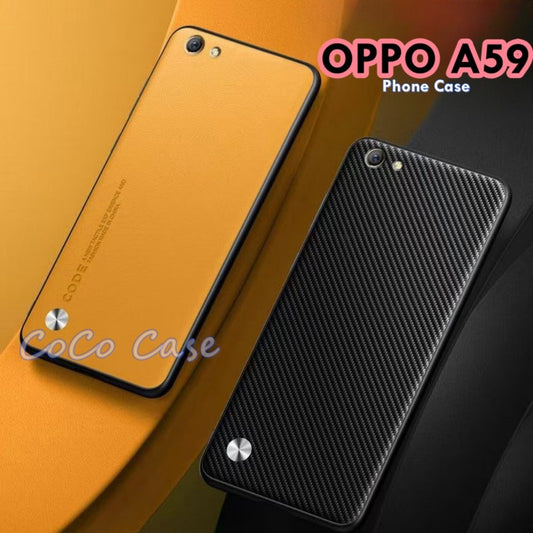 For OPPO A59 Cover Silicone Professional Full Case Classic Simple Solid Color Phone Case Cover sweatproof