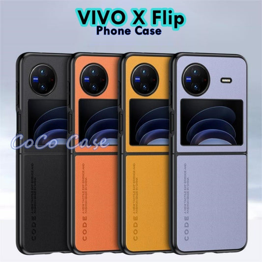 For VIVO X Flip Cover Silicone Professional Full Case Classic Simple Solid Color Phone Case Cover sweatproof